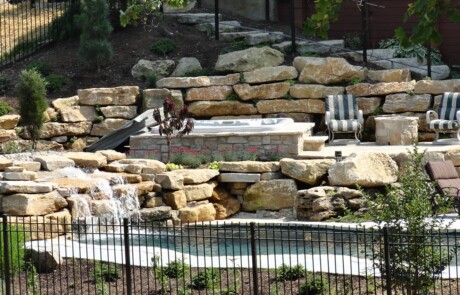 Des Peres Waterfall 2