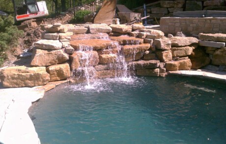 Des Peres Waterfall 4